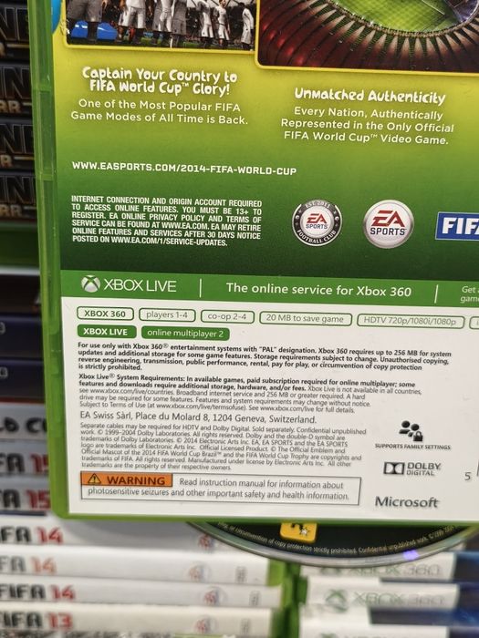 Joc/jocuri Fifa World Cup Brazil 2014 Xbox360 contine echipa României
