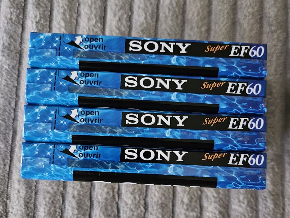 4 Casete Audio Sony EF60 Japan