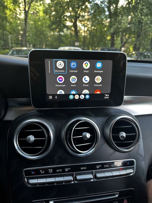 Activare Apple CarPlay Android Auto Mercedes GLC x253 & C w205 & w213