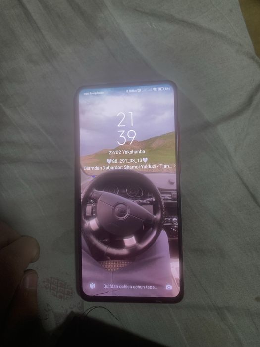 Redmi Mi 9T pro yangi telefon pashti