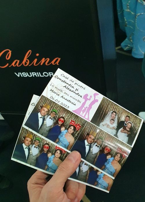 Cabina foto si invitatii evenimente