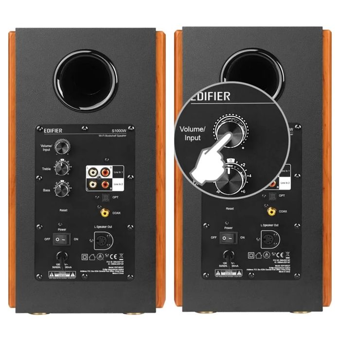 Edifier s1000w brown колонки (мощность 120 ватт)