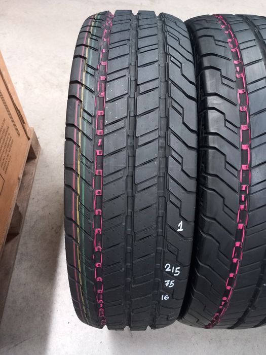 215/75/16 4бр.Continental ContiVanContact-Неразличими от НОВИ