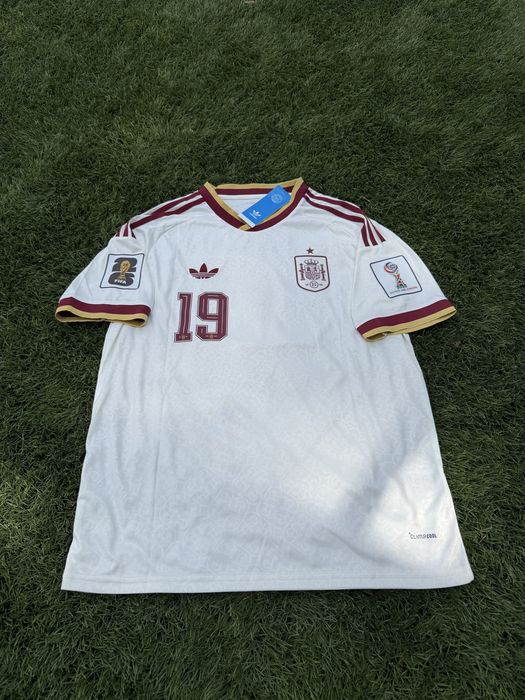 Tricou Spania World Cup 2026 away LAMINE YAMAL 19 FAN version