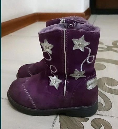 Натуральные зимние сапоги