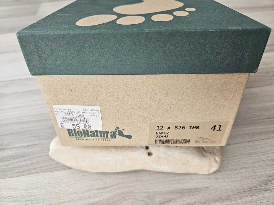 Sandale casual italienesti Bionatura