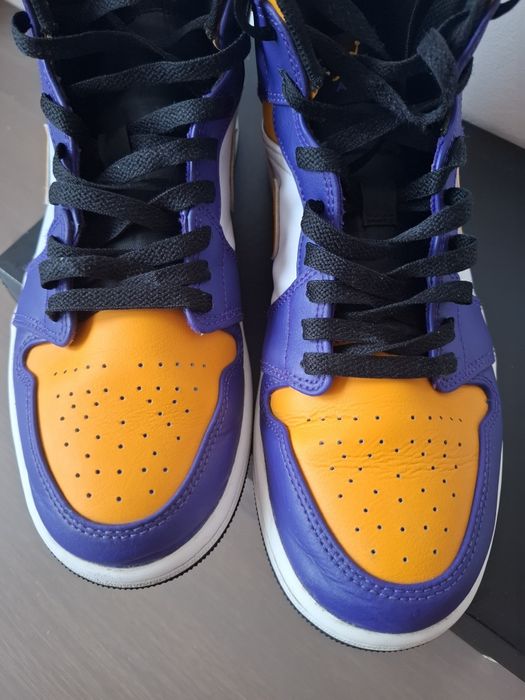 Nike Air Jordan 1 mid, Lakers