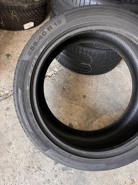 2 anvelope vara 255/40/19 , Continental , DOT 2023 !