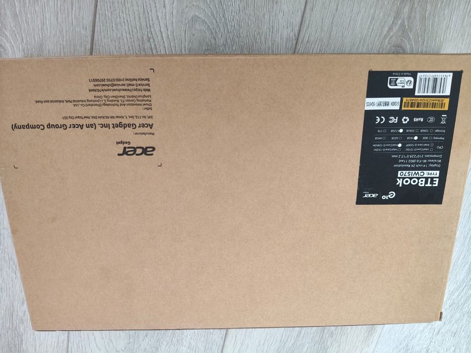 Продаю ноутбук acer