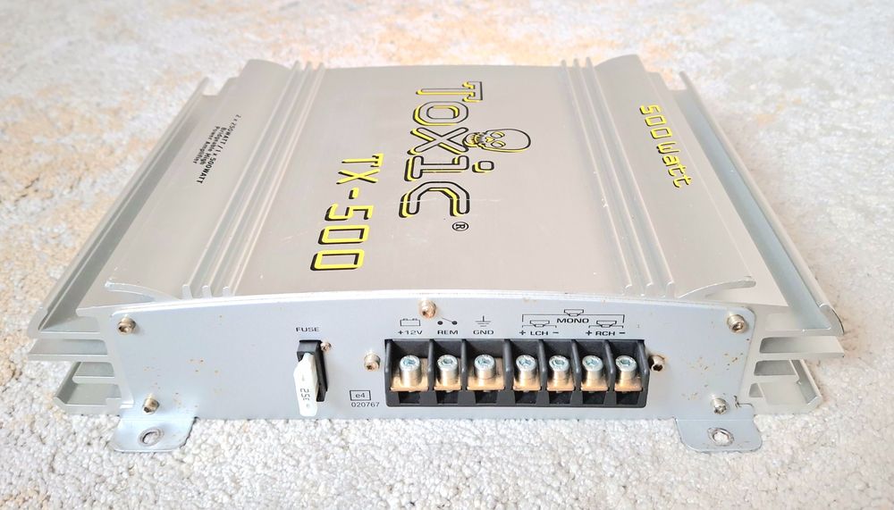 TOXIC - 500 W - statie auto - amplificator audio