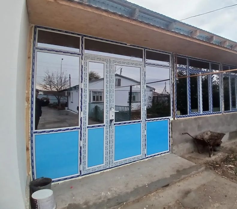 Терезе есік витраж