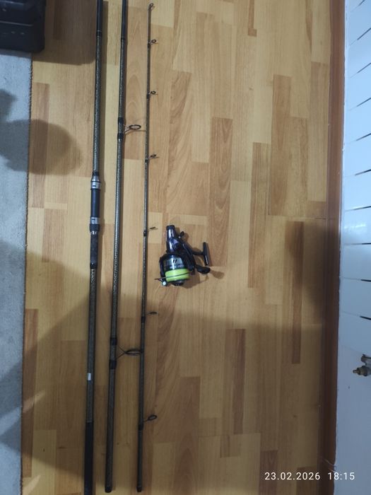 Продам  удочка карповый новый.