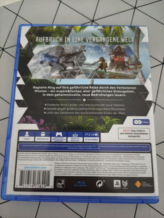 Horizon forbidden west Ps4