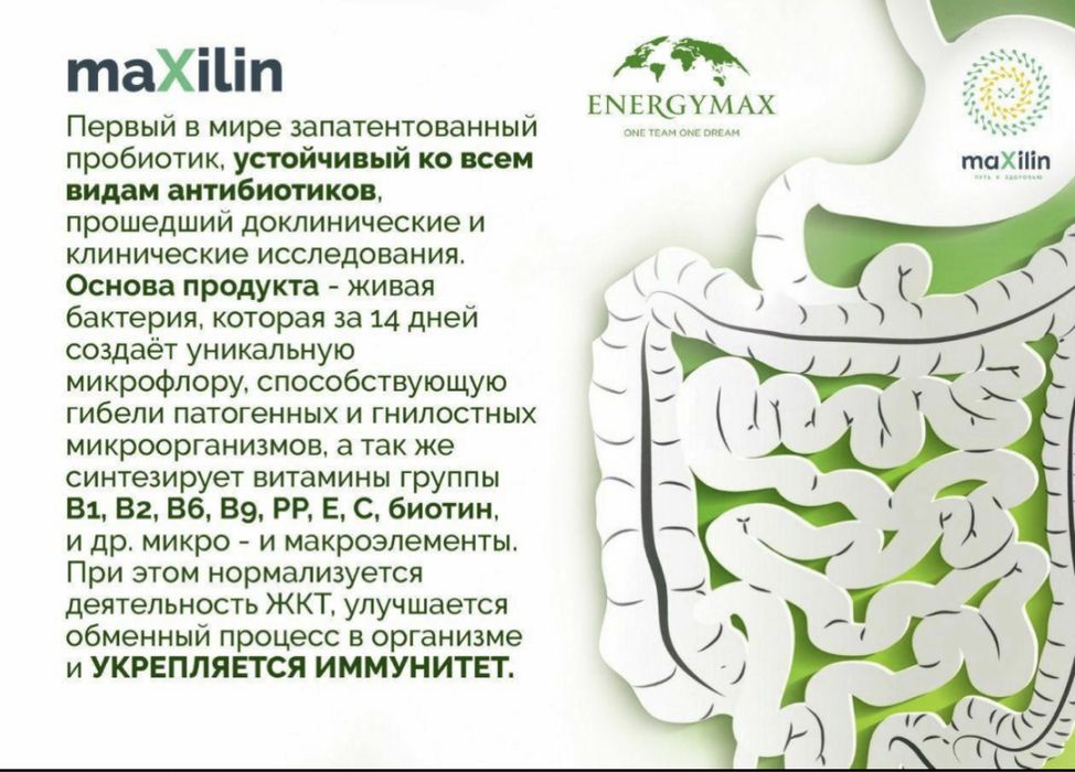 Пробиотик - Максилин, L-Аргинин