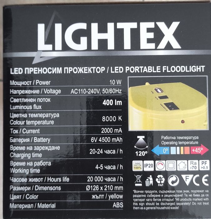 Чисто  нов  фенер