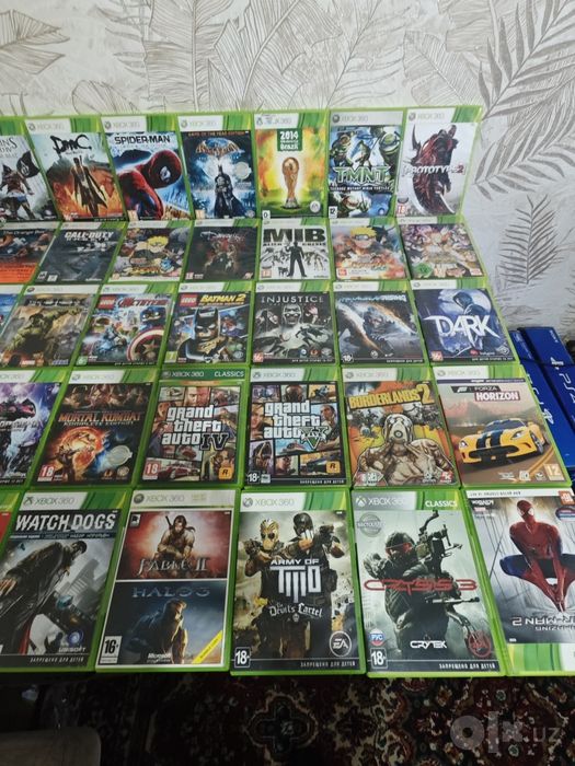 Оригинальние Игровые диски для xbox 360 с лицензией в идеальном