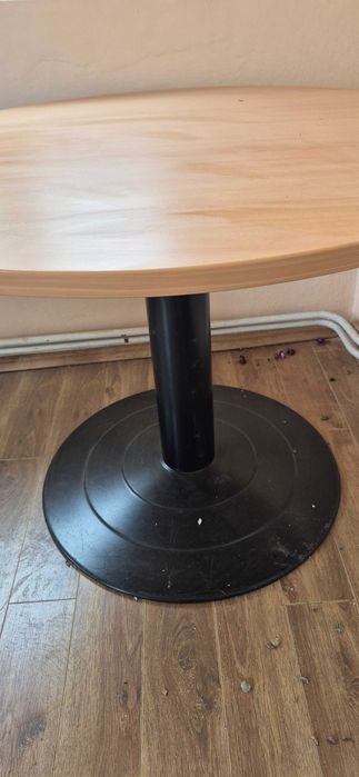 Masa rotunda reglabila