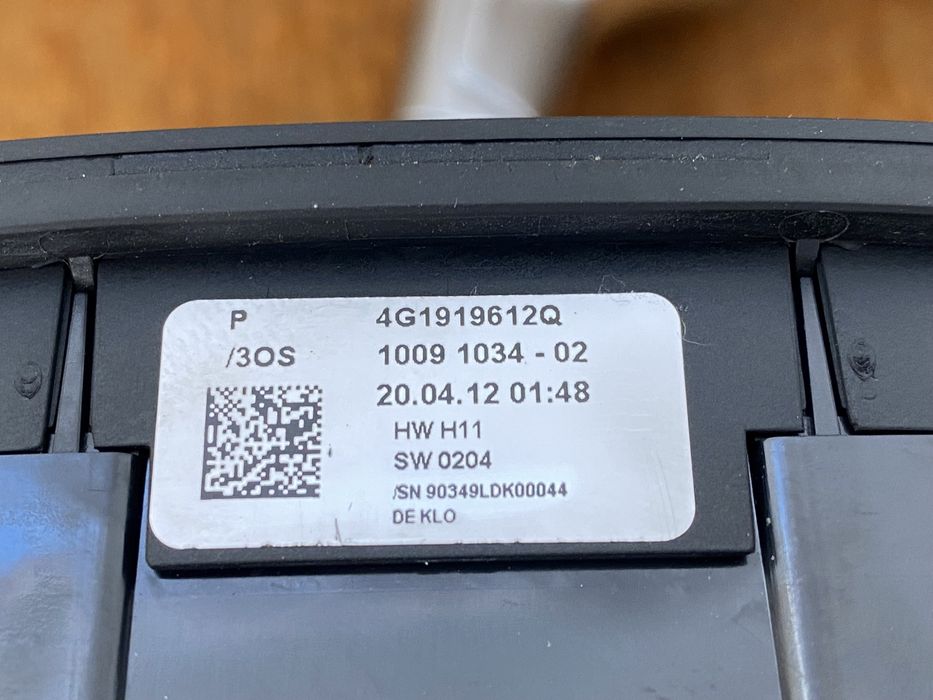 Kit navigatie mare , Tastatura / Display / Unitate Audi A6 A7 4G