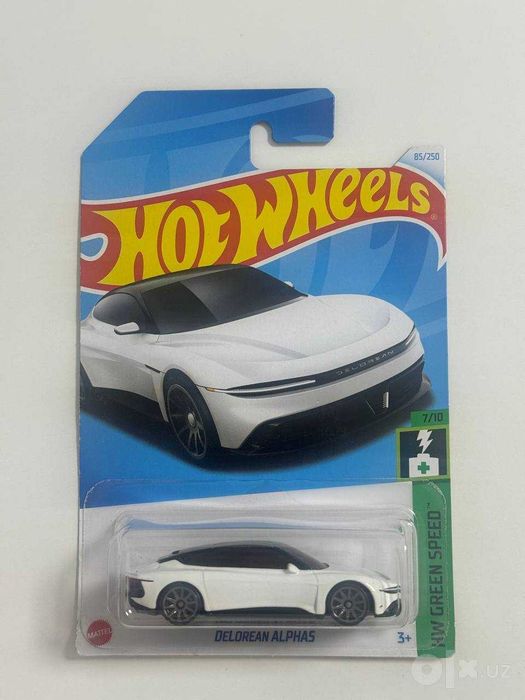 Hot Wheels Regular Long Card DeLorean Alphas - Diecast