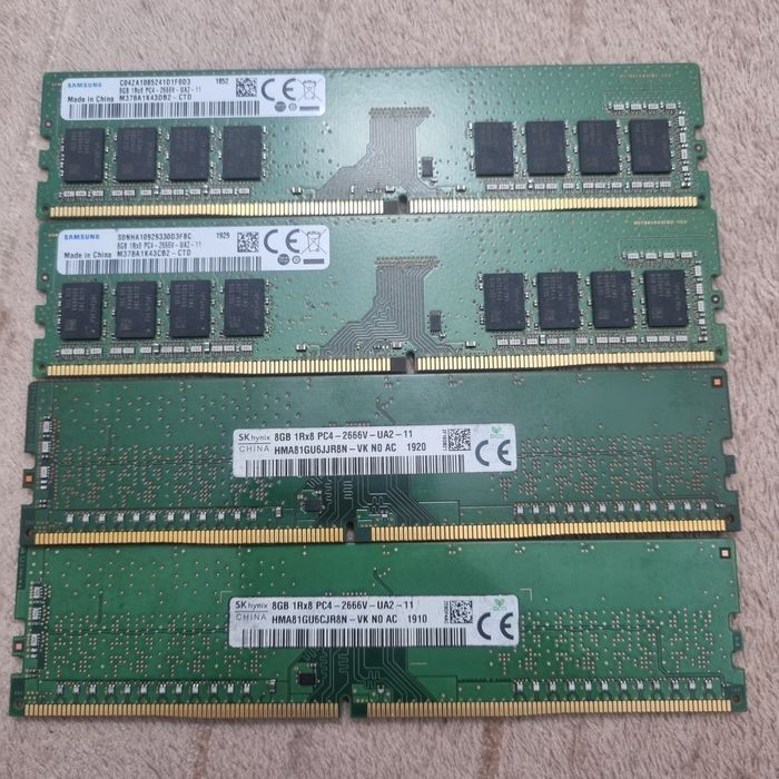 32gb ram ddr4 + I5-9500