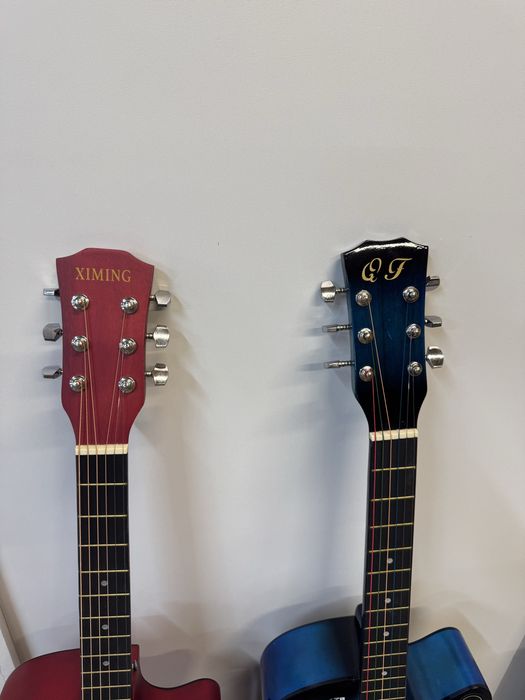 Гитара новая акустическая размер 38»