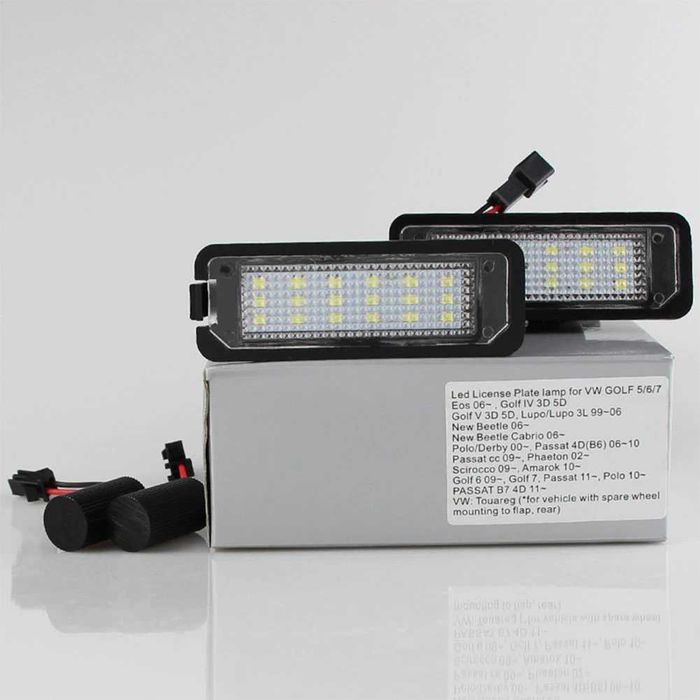 Плафони LED 3027-1 за регистрационен номер  VW SEAT SKODA PORSCHE