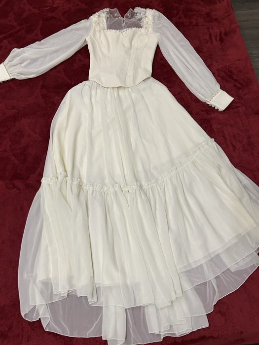 Платье-двойка, одевала 1 раз