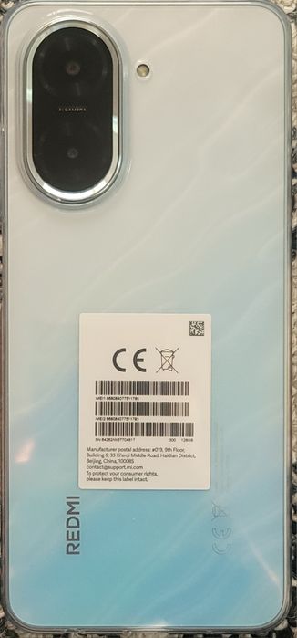 Redmi A5 alibi yoq, tinniq