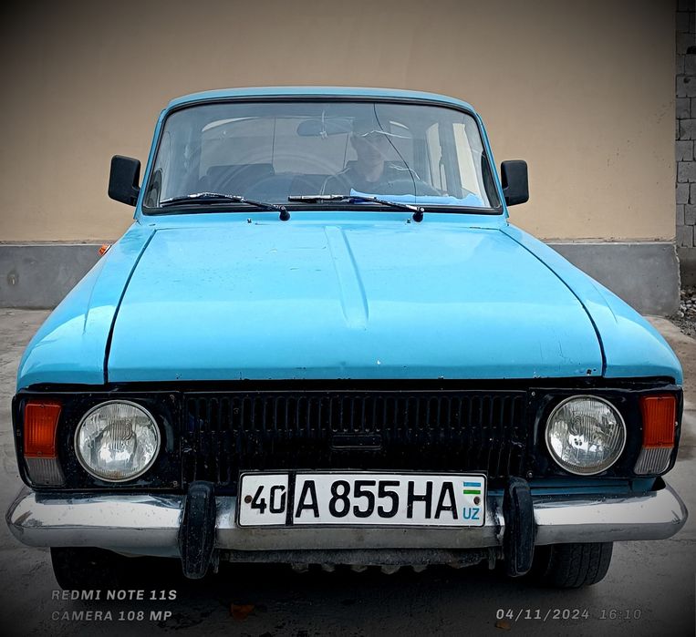 Maskuvich rangi koʻk yili 1988 yoqilgʻi gaz/benzin