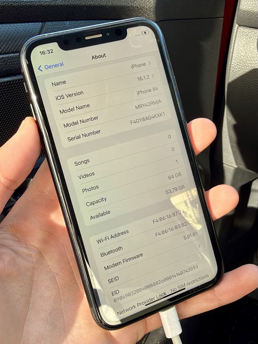iPhone XR 64GB -84% Baterie