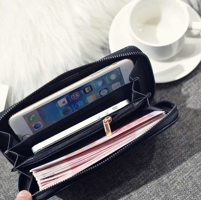 Кожаный кошелек по 6 000 тенге