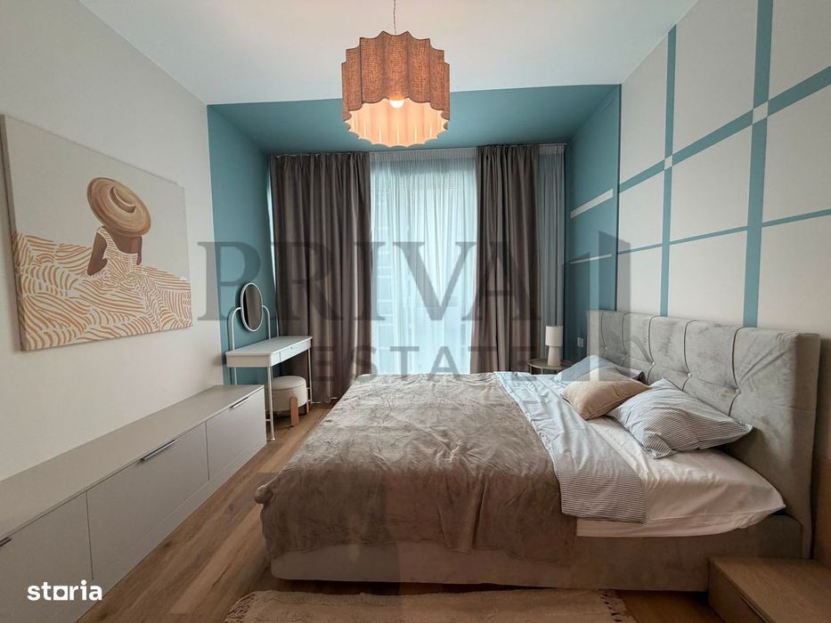 Apartament premium 2 camere mobilat, 55 mp, etaj 3, Nord One Torontal