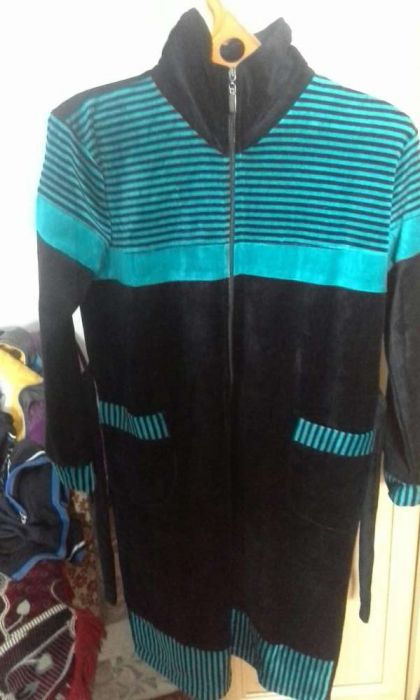 велюровые халаты новые