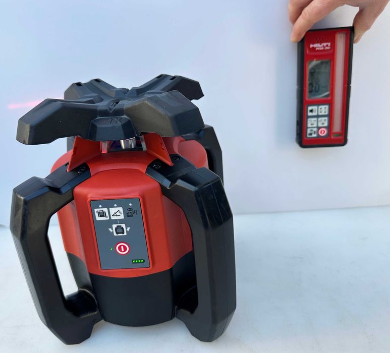 Hilti PR 30-HVS A12 -Ротационен лазер за употреба на открито перфектен