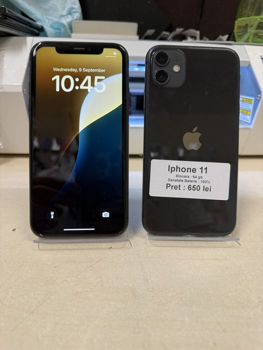 Iphone 11 / 64 gb / 100% baterie / garantie