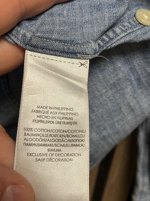 POLO Ralph Lauren : дънкова риза размер 6/S - Оригинал