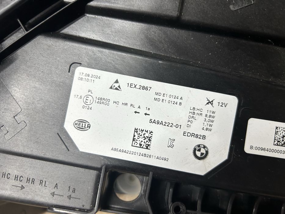 Far faruri bmw X1 U11 full led 2022-2025 dreapta