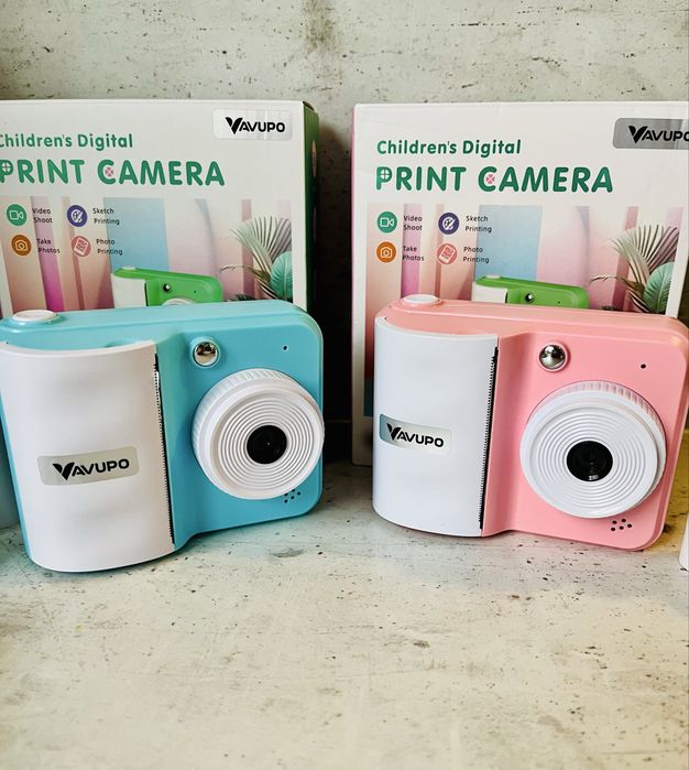 ПРОМО! Нов Детски фотоапарат с принтер за моментален печат(принтер)