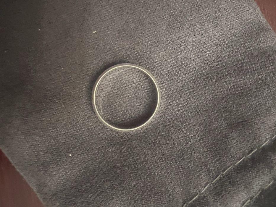 Серебро обручалка