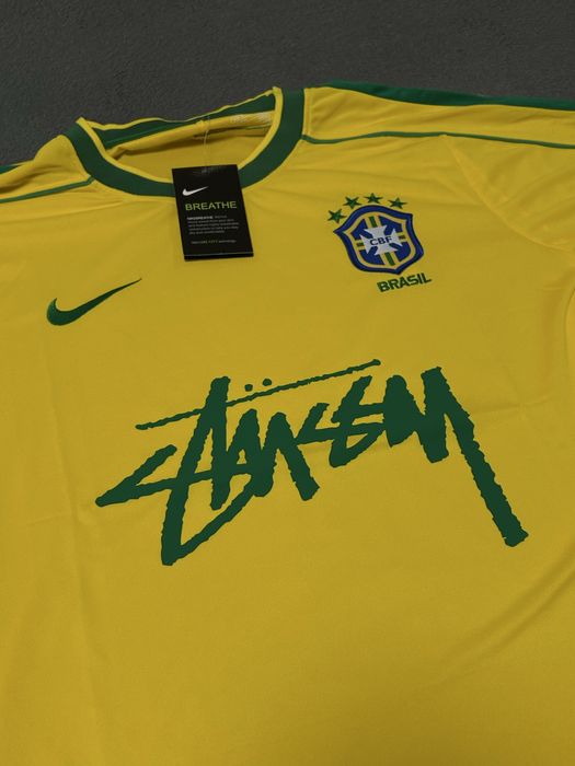 Tricou Fotbal Brazil X Stussy