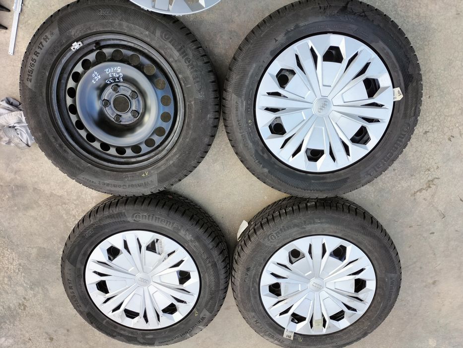 4бр. Железни джанти 17 цола 5x112 Skoda Kodiak - Audi Q3 - Volkswagen