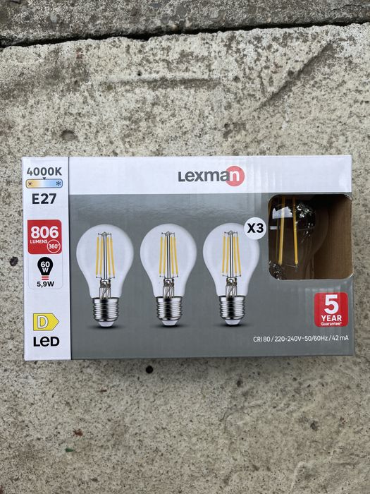 Set 3 becuri led decorative