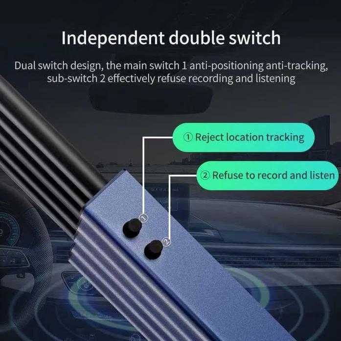 Автомобилен Детектор за ПерсоналнаЗащита Заглушител На ШпионскаТехника