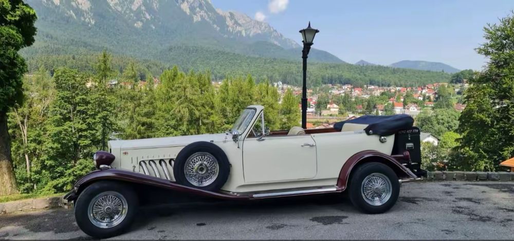 Masina de epoca decapotabila de inchiriat / limuzine retro vintage