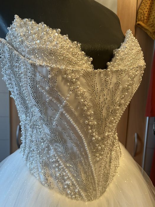 Rochie de mireasă tip prințesă