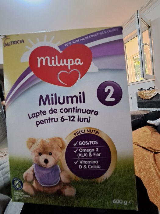 Vand 10 cutii de lapte Milumil 2