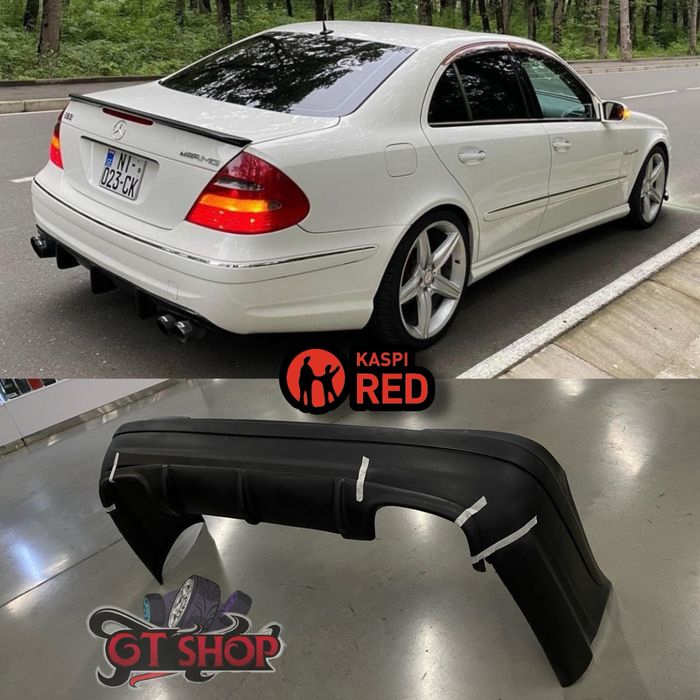 Бампер мерседес W211 пороги мерседес W211