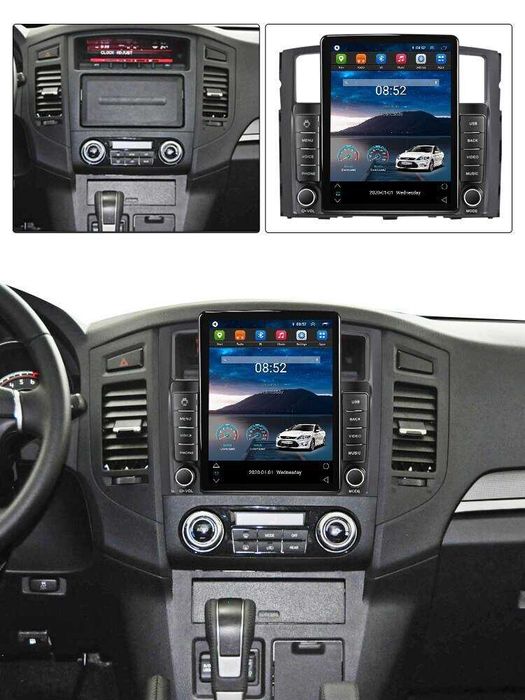 Navigatie Mitsubishi Pajero din 2006 - 2018 Ecran TESLA 9.7 " 4GB RAM