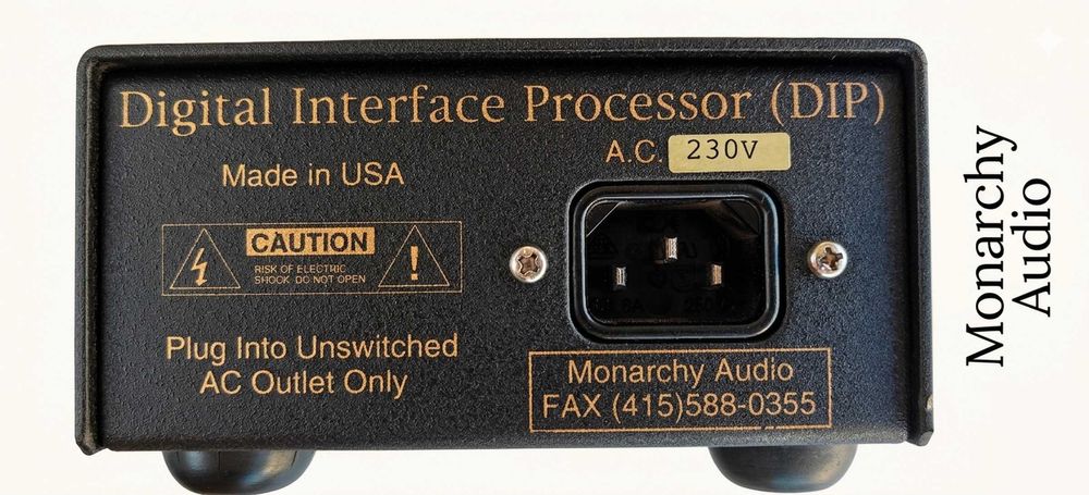 Monarchy Audio Digital Interface Processor (DIP)