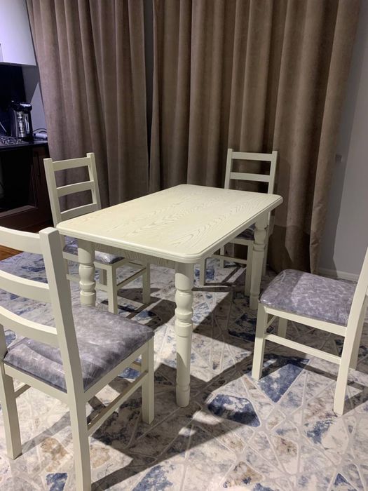 Стол стул для дом кафе зал универсальное оптом Кухняга стол стул 1900